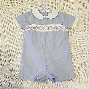 Baby Blue Romper